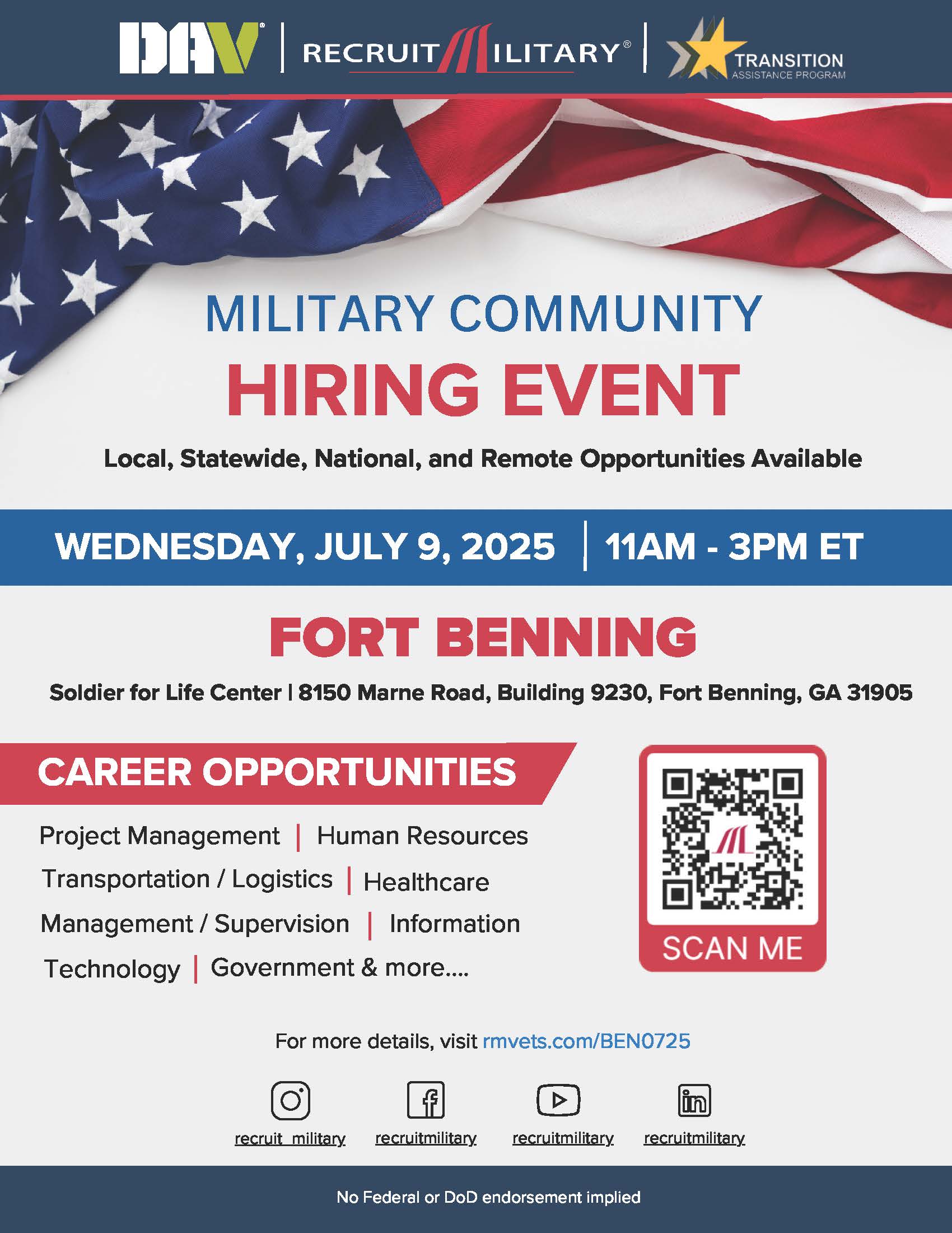 Hiring Event 9 July 2025